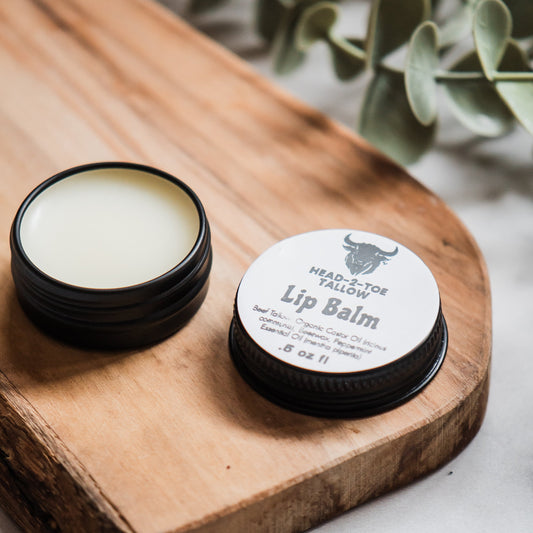 Peppermint Tallow Lip Balm