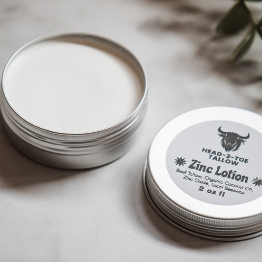 Tallow Zinc Lotion