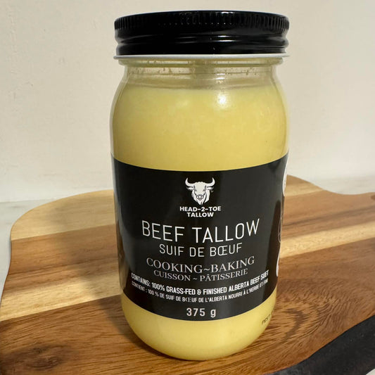 Premium Grass-Finished Cooking Tallow